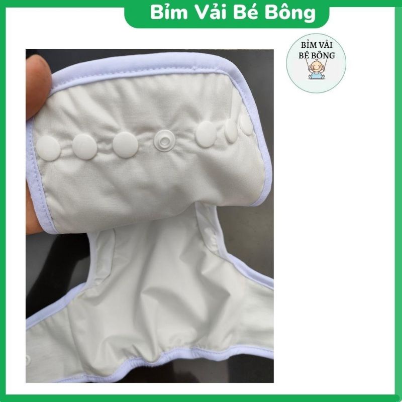 [1 QUẦN+2 LÓT] Bộ Bỉm Vải, Tã Vải Babu Nature Siêu Chống Tràn Cho Bé, Size M,L