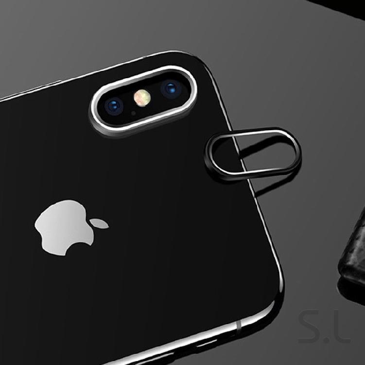 SL For iPhone X 7 8 Plus Rear Back Protector Camera Protective Lens Case Ring Cover