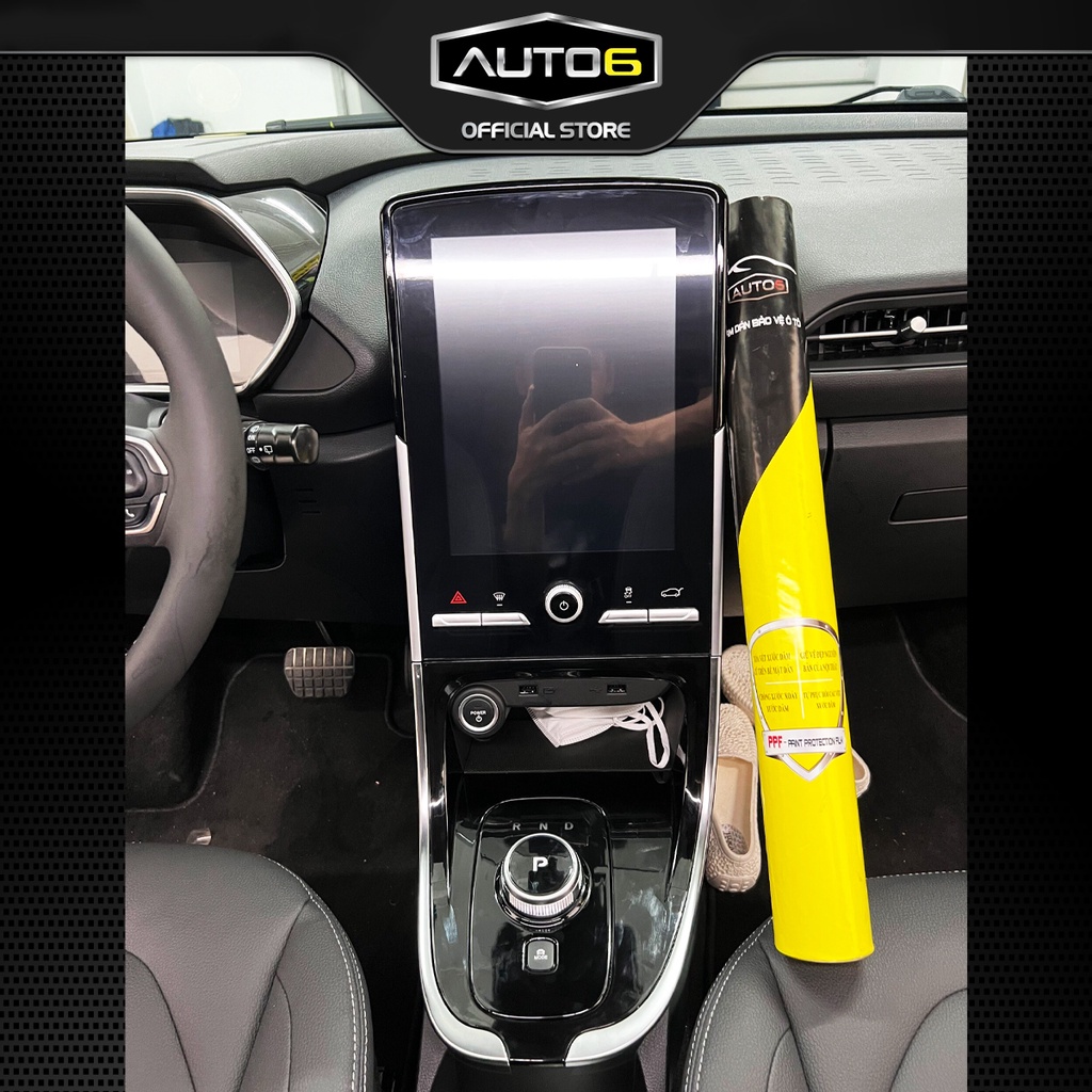 Bộ 4 chi tiết Film PPF trong suốt dán xe VFe34 chống xước bảo vệ nội thất ô tô - AUTO6