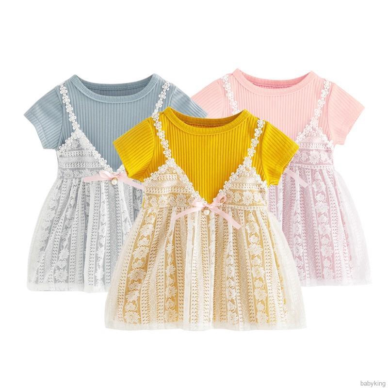 Đầm babydoll kiểu dáng dễ thương dành cho bé gái | BigBuy360 - bigbuy360.vn