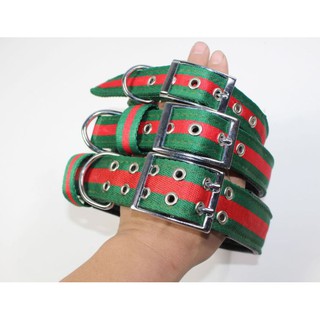 Vòng cổ gucci cho chó vừa và to có đệm