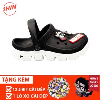 dép cross đen đế xương lượn sóng HQ💖FREESHIP💖 sục bít đầu hotrend DU01