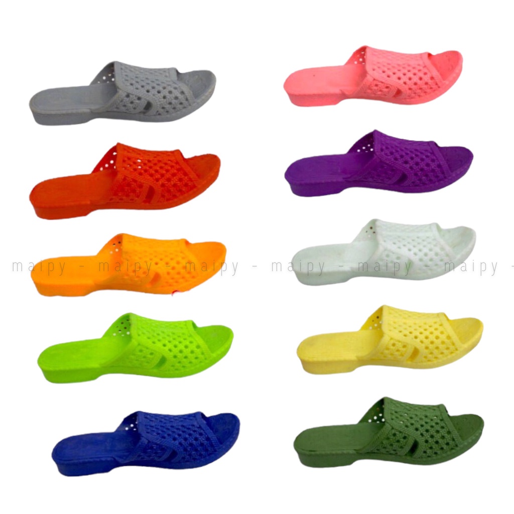 Dép tổ ong đế dày A1 nam nữ nhiều màu🔥FREESHIP🔥 cho người lớn đi trong nhà, đi mưa  Maipy D015