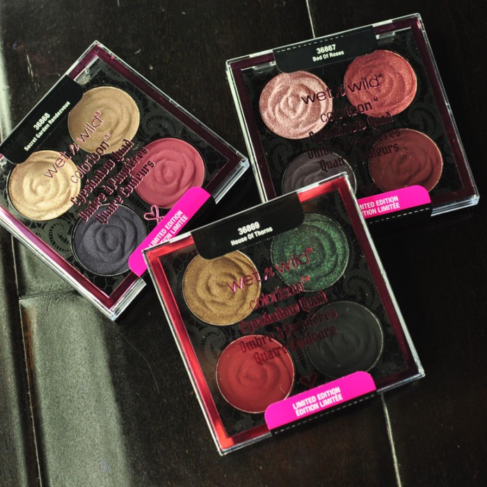 PHẤN MẮT WET N WILD REBEL ROSE COLOR ICON EYESHADOW QUAD