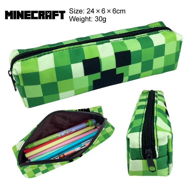 Túi Đựng Bút Tạo Hình minecraft 24 * 6cm