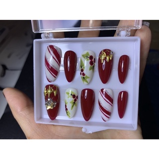 Móng úp sẵn Noel( Nailbox)