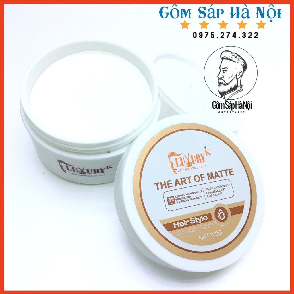 Sáp Vuốt Tóc LUXURY K 100G Tăng Lược