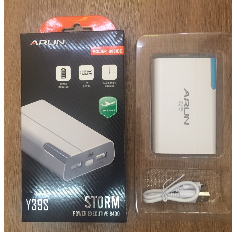 SẠC DỰ PHÒNG ARUN 8400 mAh