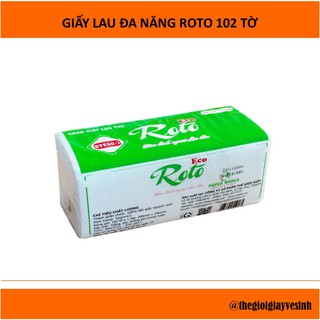 Giấy lau tay đa năng Roto Eco RTE20-1 102 tờ