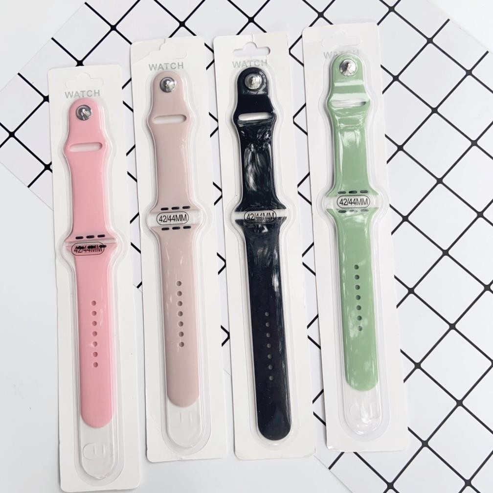 Dây Đồng Hồ Apple Watch Chống Bẩn Siêu Đẹp, Siêu Mềm size 38.40.42.44mm