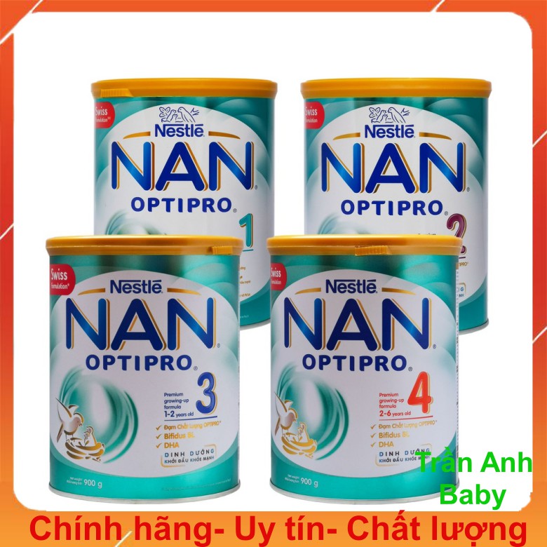 Sữa Nan Việt Số 1,2,3,4 - 900g DATE MỚI