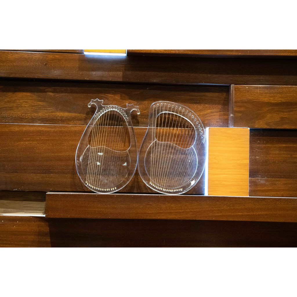 Đàn Lyre Trong Suốt 19 Dây - Tặng Hộp Chống Sốc - Full Phụ Kiện - Khăn Lau, Móng Gảy, Hướng Dẫn Tiếng Việt, Chỉnh Âm