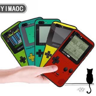 Ốp lưng máy chơi game đen trắng cho điện thoại OPPO A1K A5 A9 2020 Realme 2 A5 3 5 Pro X Lite