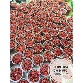 CHÙM RUỘT muối ớt chua ngọt - chùm ruột chanh muối  hủ 500g