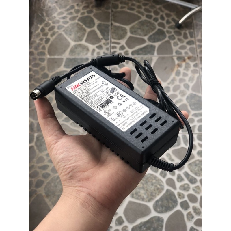 [Mã ELHA9 giảm 15% đơn 50K] Nguồn 12V 5A dùng cho camera Hikvlsion