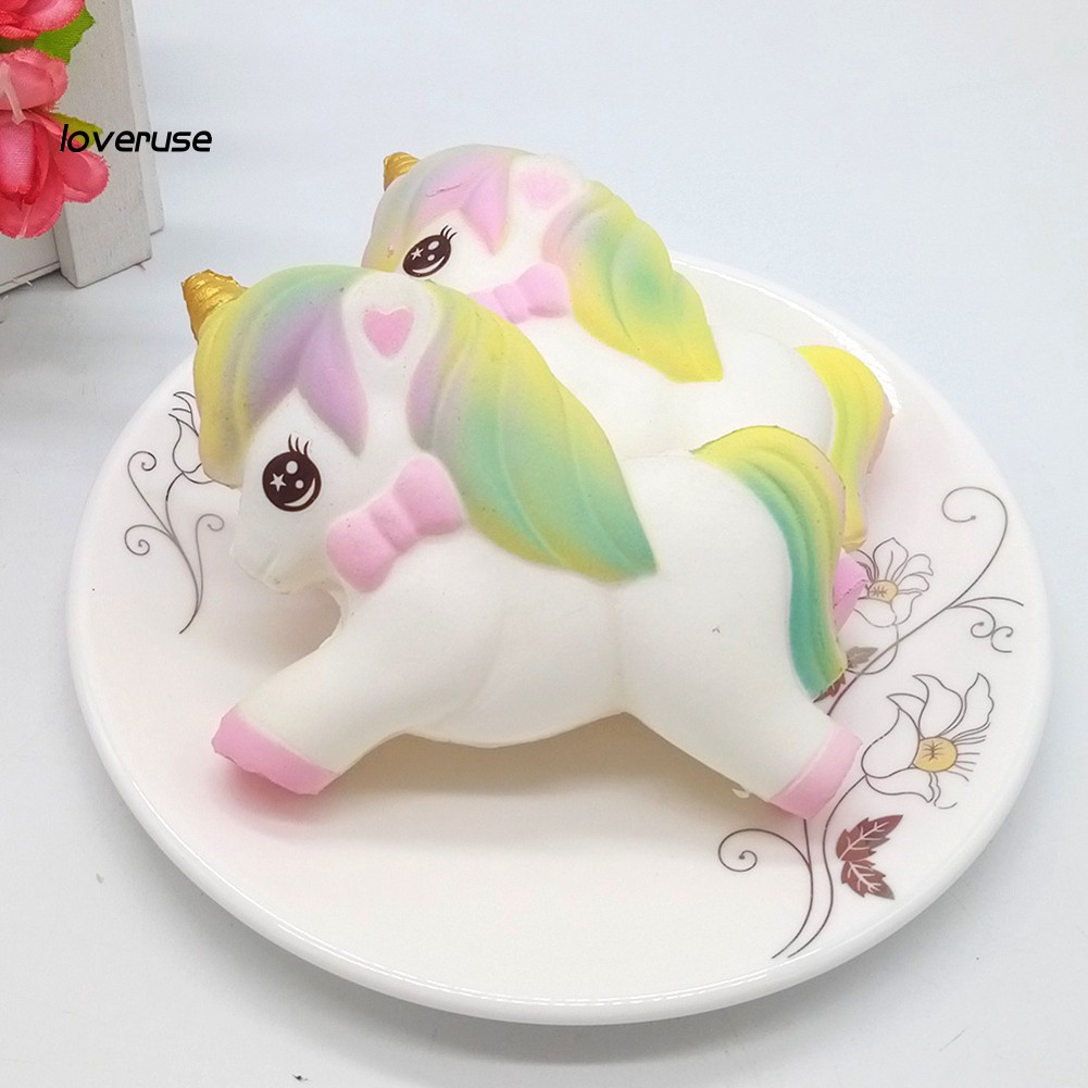 Đồ chơi bóp mềm họa tiết chú kỳ lân xinh xắn