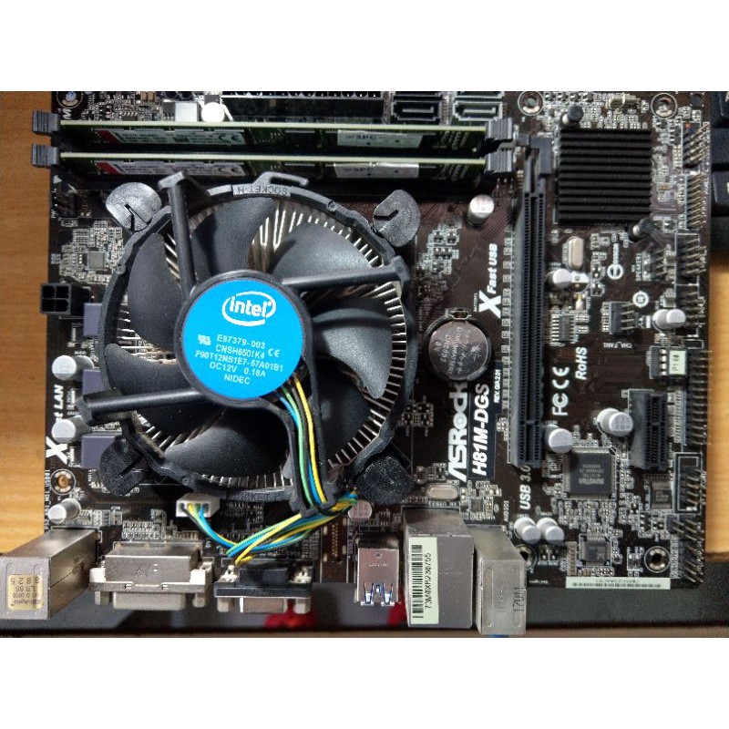 Combo main H81+ Cpu G3260 3.3Ghz+ ram 4Gb