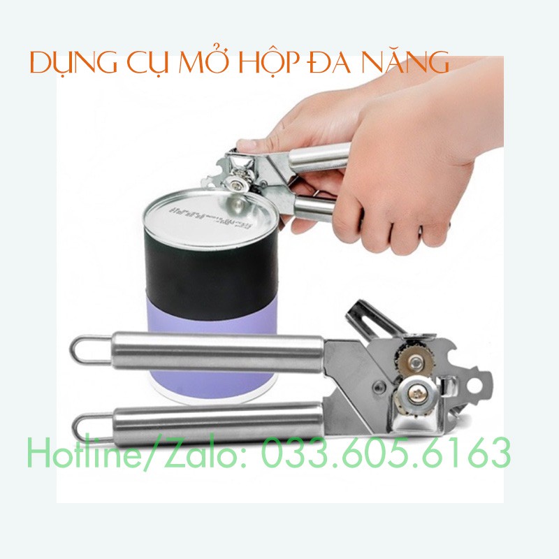 Dụng Cụ Mở Hộp Bằng Inox Không Gỉ Đa Năng - Dễ Sử Dụng