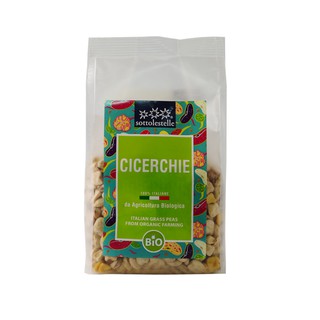 Đậu Cicerchie (Grass Pea) hữu cơ Sottolestelle 400g