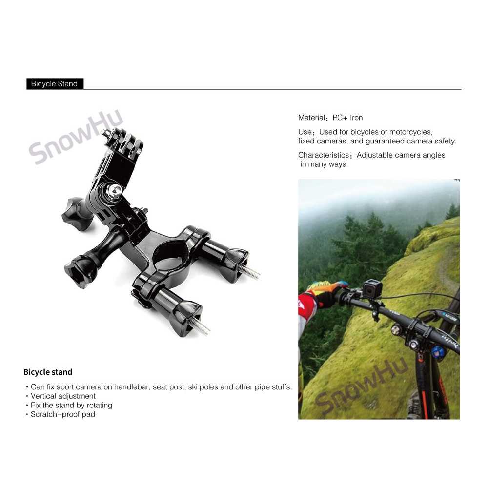 Bộ phụ kiện máy ảnh hành trình GoPro Xiaomi Yi - GS41 OMCSDIXX | BigBuy360 - bigbuy360.vn