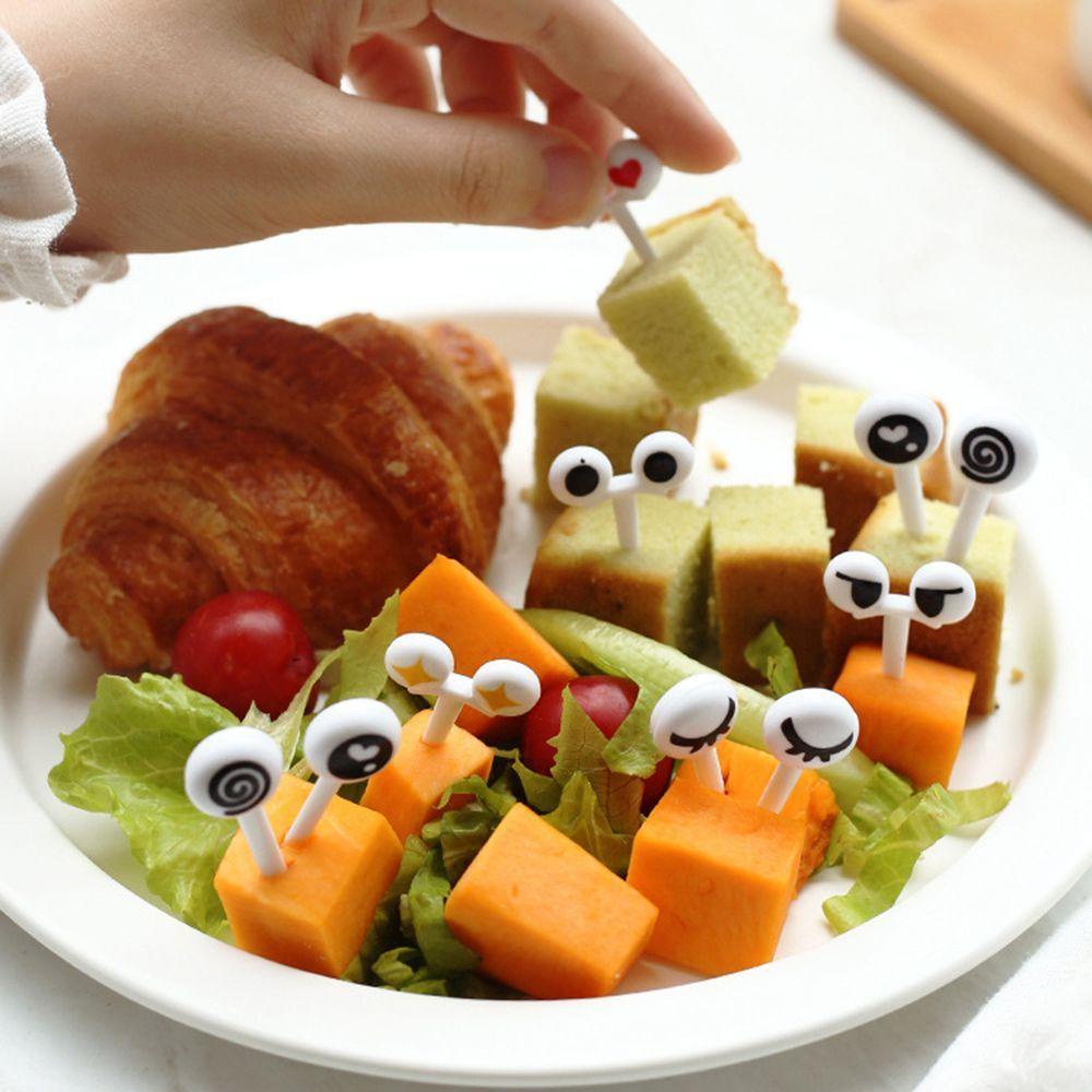 YIYU Nĩa Ăn Trái Cây Hình Cá Bằng Nhựa