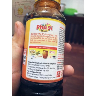 Nước tương Phú Sĩ