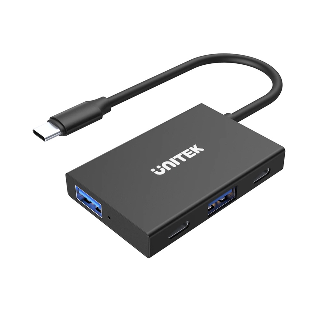CÁP TYPE-C -&gt; 2 USB 3.0 + 2 TYPE-C UNITEK H1302A