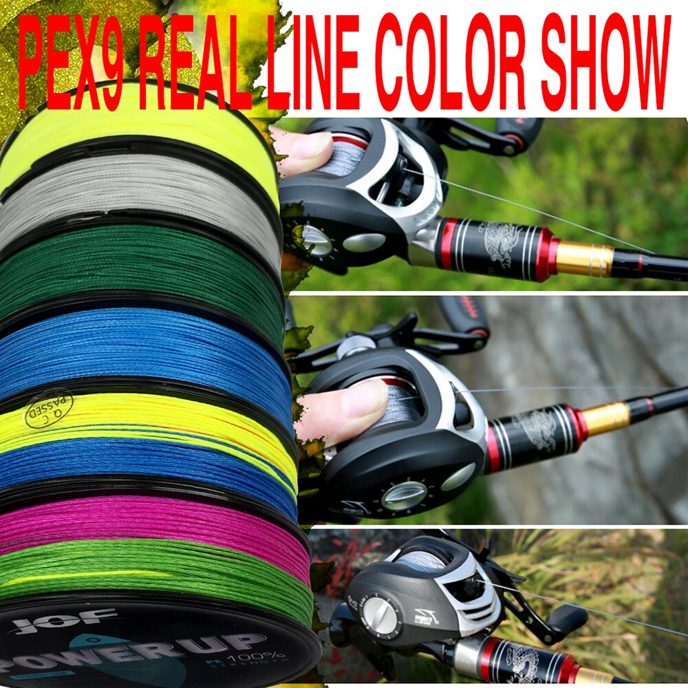 Cuộn Dây Câu Cá Bện 9 Sợi PE X9 Siêu Chắc Dài 150M