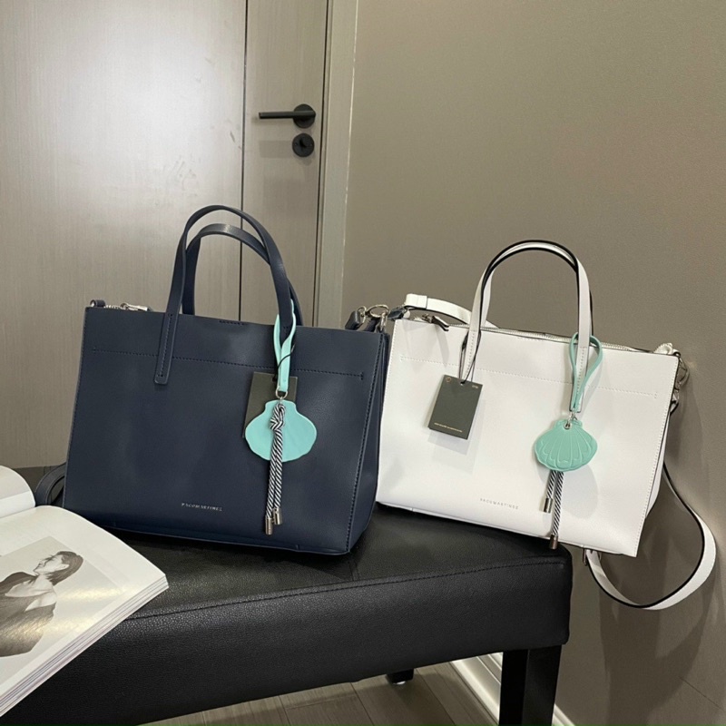 TINUONGSHOP- Túi tote công sở PACO OFFICE BAG xuất Âu-màu trắng size 30