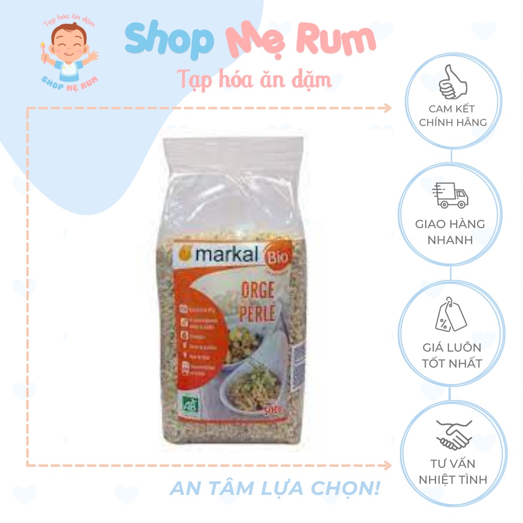 Hạt Ý Dĩ Hữu Cơ Markal 500gr