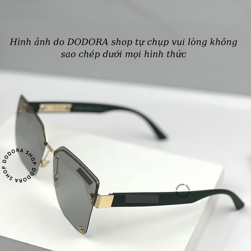 Mắt kính râm nam nữ đổi màu không gọng đi ngày đêm kiểu dáng thời trang D2 - Tròng kính đổi màu