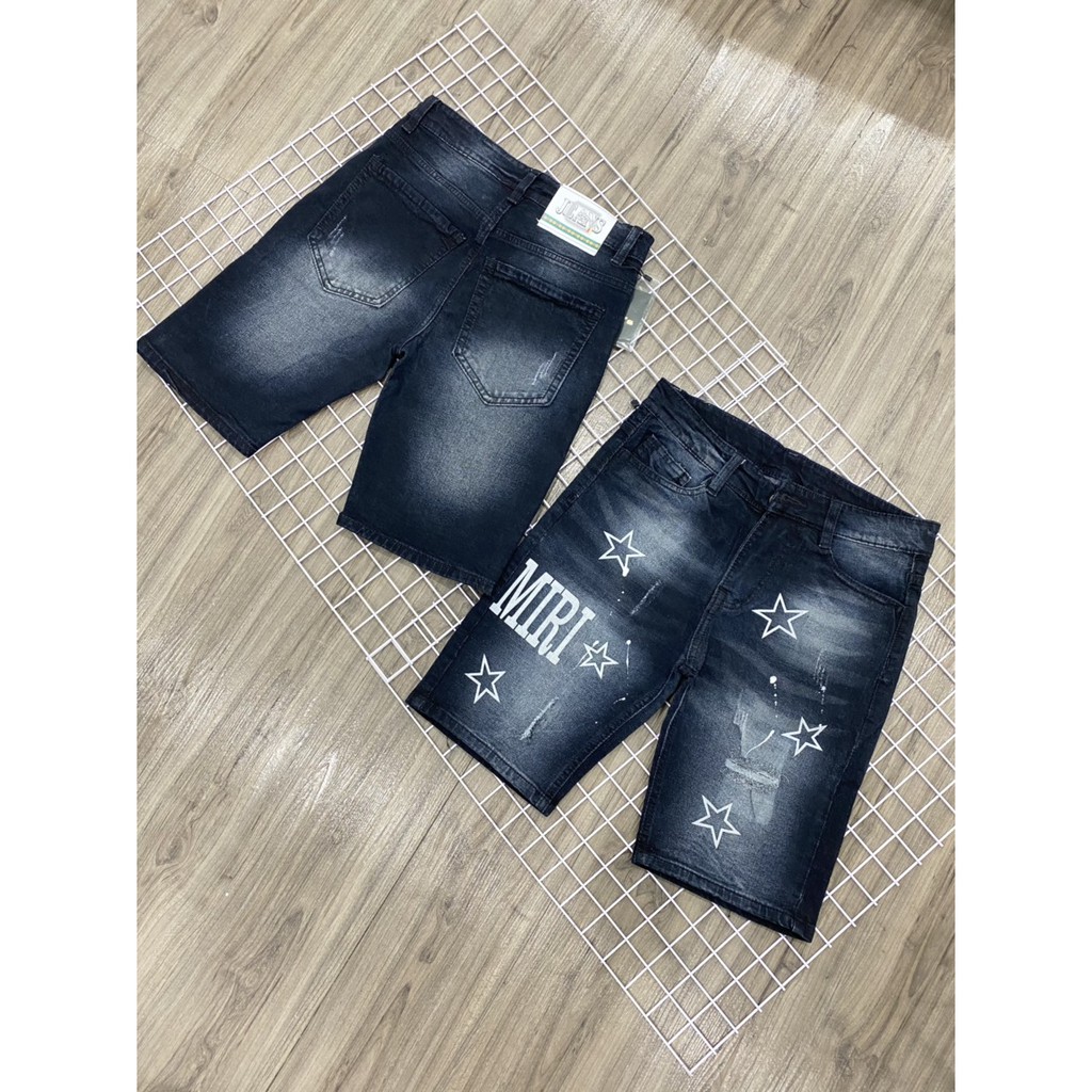 Quần Short Jean Nam ❤️FREESHIP❤️Quần Đùi Nam Chất Bò co giãn cao cấp họa tiết độc đáo, in chữ đẹp DT.SHOP89 | BigBuy360 - bigbuy360.vn