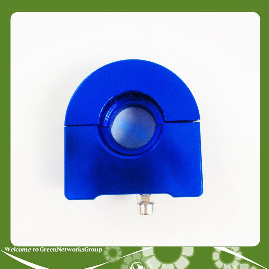 Cùm Ga Tăng Tốc Nhôm CNC Nguyên Khối Cho Mọi Loai Xe Máy Greennetworks (Màu Xanh Biển)