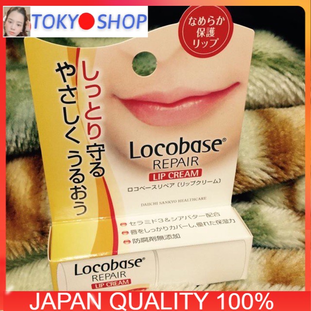 Son dưỡng môi Locobase Repair