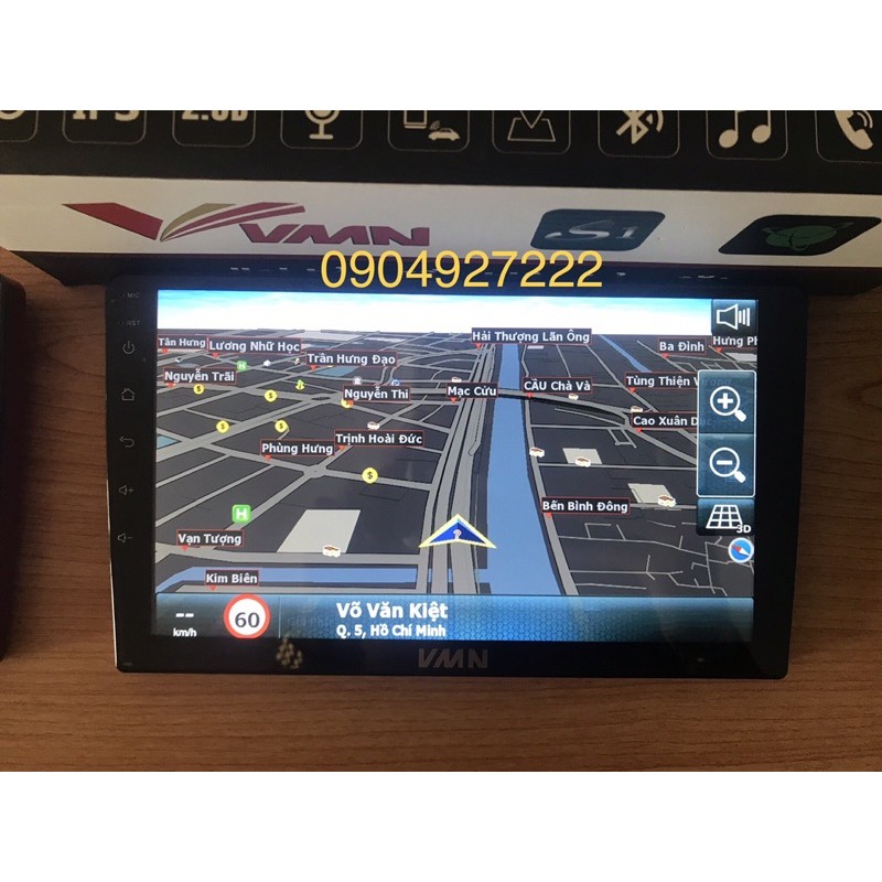 Màn hình Android Theo xe SoLuTo 2019 - 2020 ( tặng bản đồ Vietmaps1 trị giá 500k)