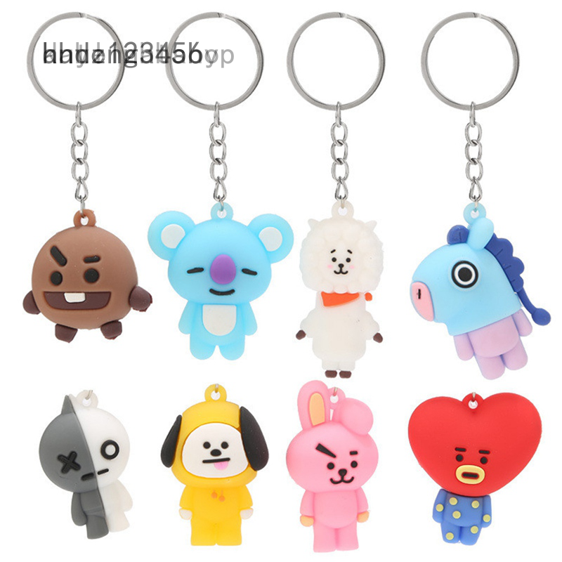 BTS BT21 Móc Khóa Hình Nhân Vật Bt21 Dễ Thương