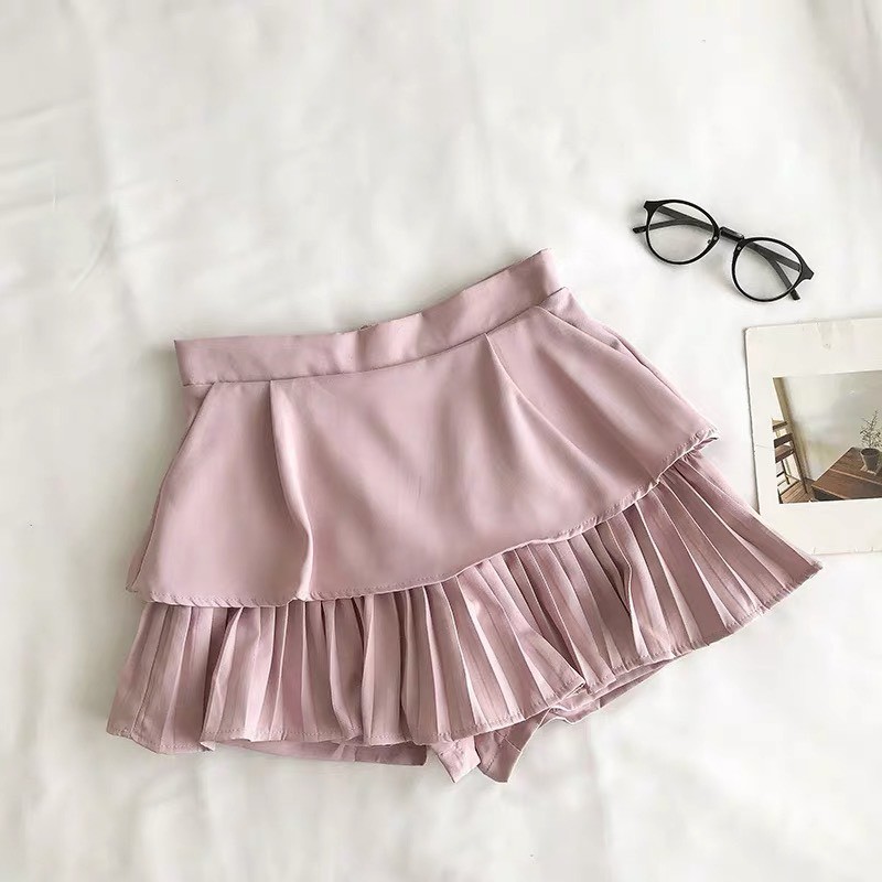 Chân Váy Tennis Xếp Ly Ngắn Dáng Xòe Lưng Cạp Cao ( có quần trong ) | BigBuy360 - bigbuy360.vn