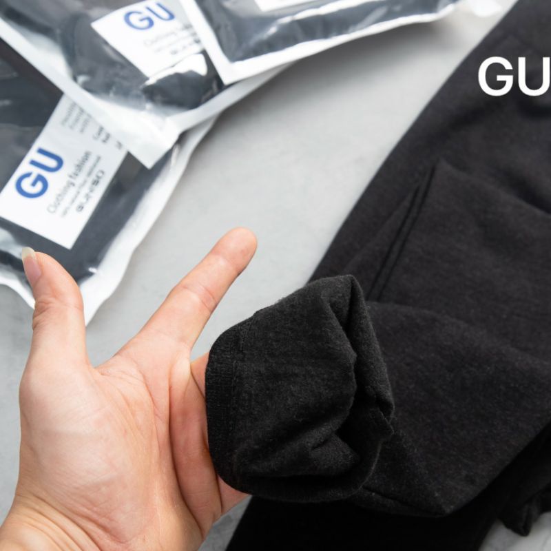 Quần Giữ Nhiệt Nam Lót Nỉ Gu Xuất Nhật Không Sổ Lông