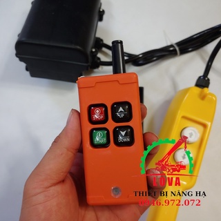 Bộ điều khiển từ xa cho tời điện pa, kcd các hãng có nút bấm cơ