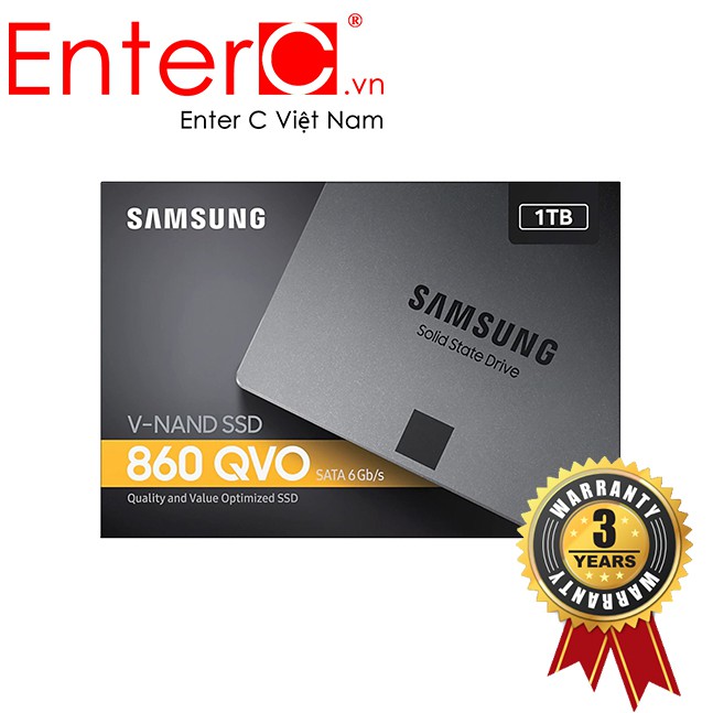 Ổ cứng SSD Samsung 860 Qvo 2TB và 1TB 2.5 Inch SATA III - 1/2TB | BigBuy360 - bigbuy360.vn