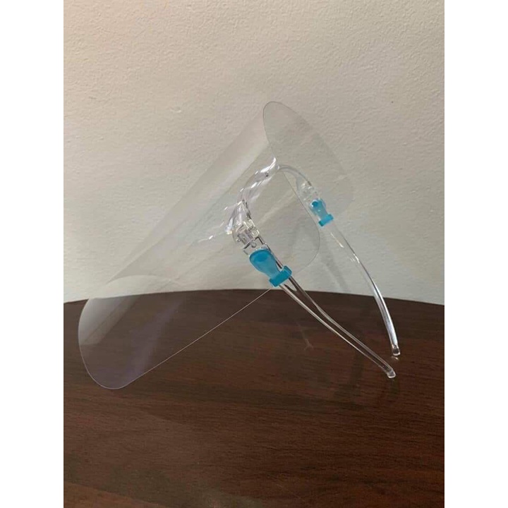 Combo 3 chiếc kính chắn giọt bắn chống dị.ch có gọng gương, an toàn, dễ sử dụng - màn chắn y tế