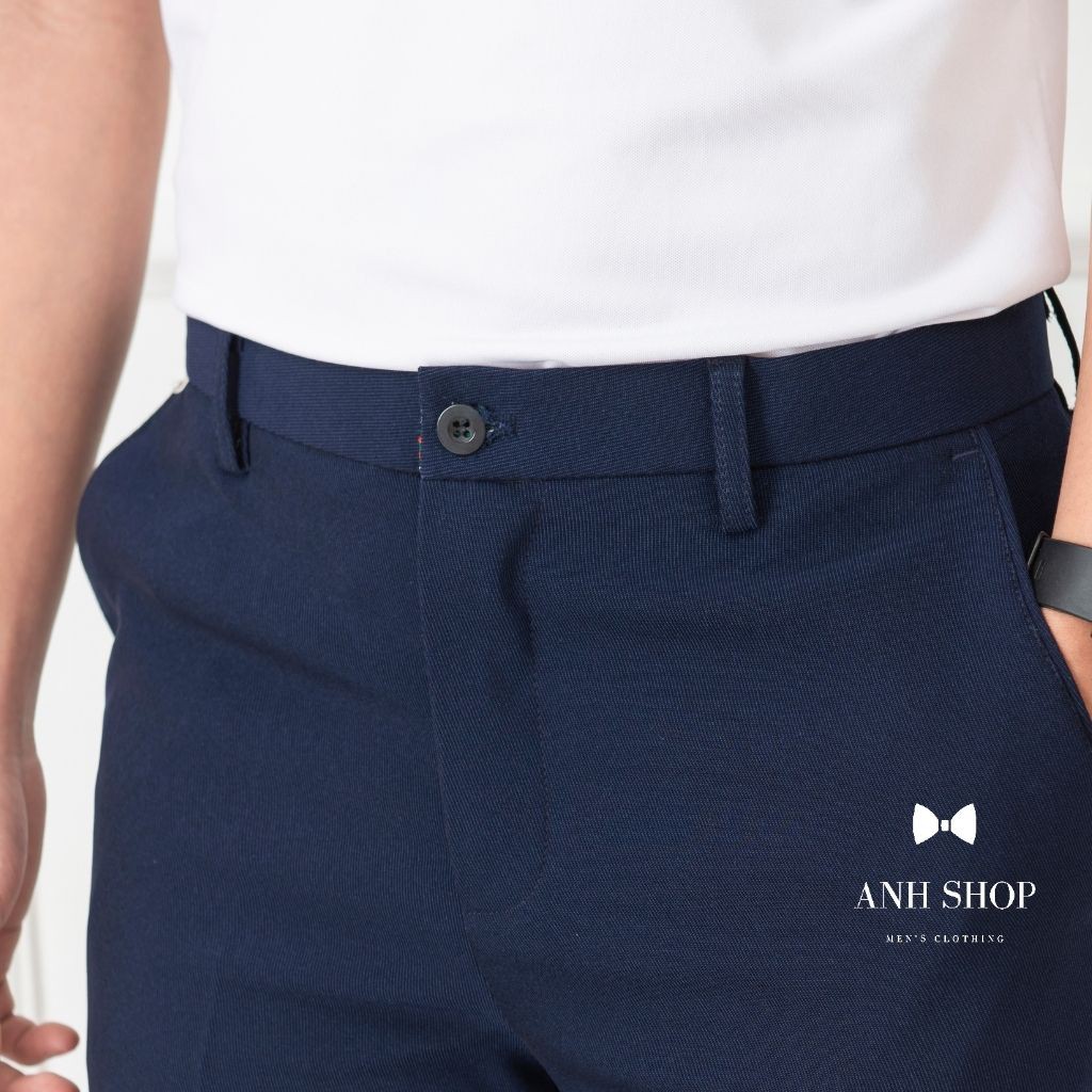 Quần đen nam ống ngắn cao cấp, vải âu cao cấp co giãn 4 chiều (có thêm nhiều màu chọn lựa) | BigBuy360 - bigbuy360.vn