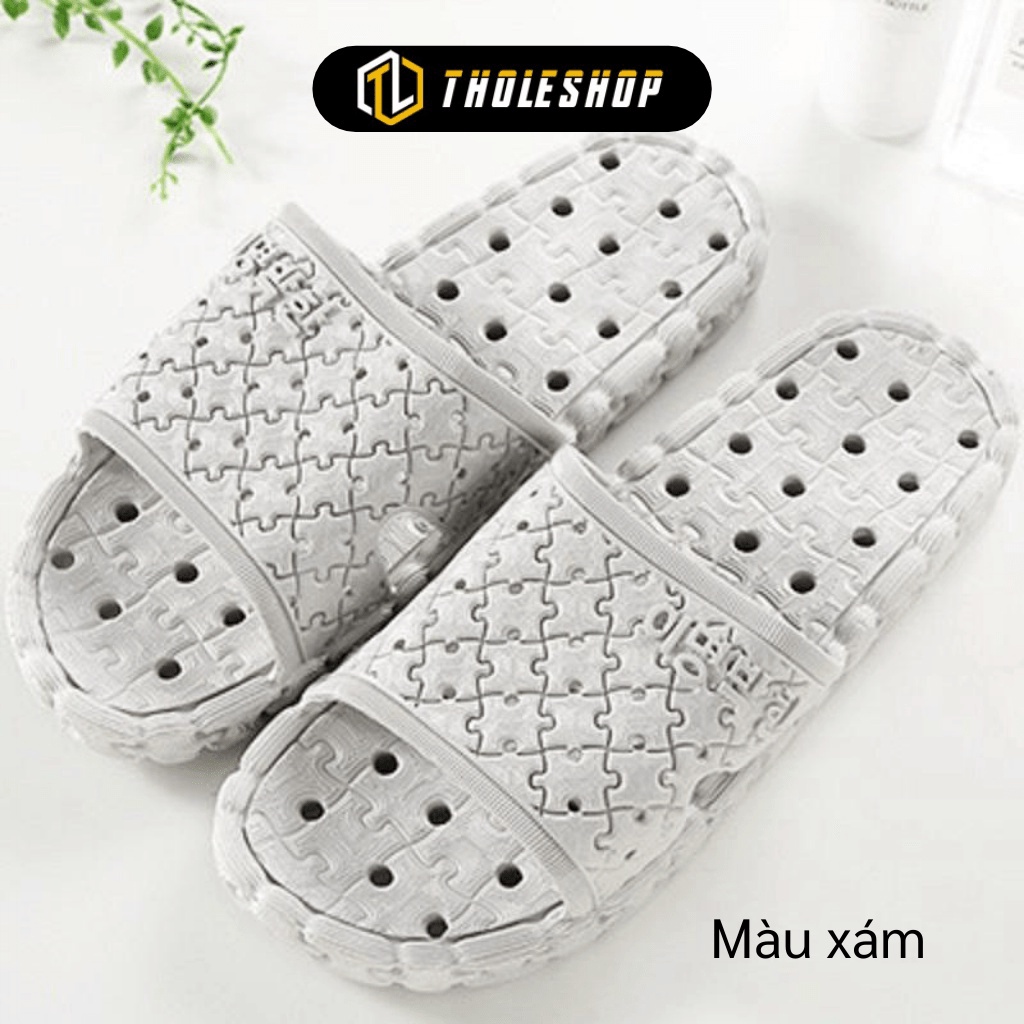 Dép Đi Trong Nhà GIGAHOME Dép Nam Nữ  Xốp Lỗ Thoát Nước Mang Nhà Tắm, Văn Phòng 7270
