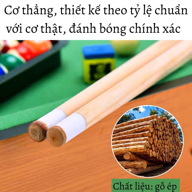 BÀN BI-A MINI GỖ - MẶT NỈ KHÔNG XƯỚC - BÀN BIDA MINI CHO BÉ