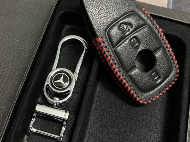 Bao da chìa khoá xe Mercedes