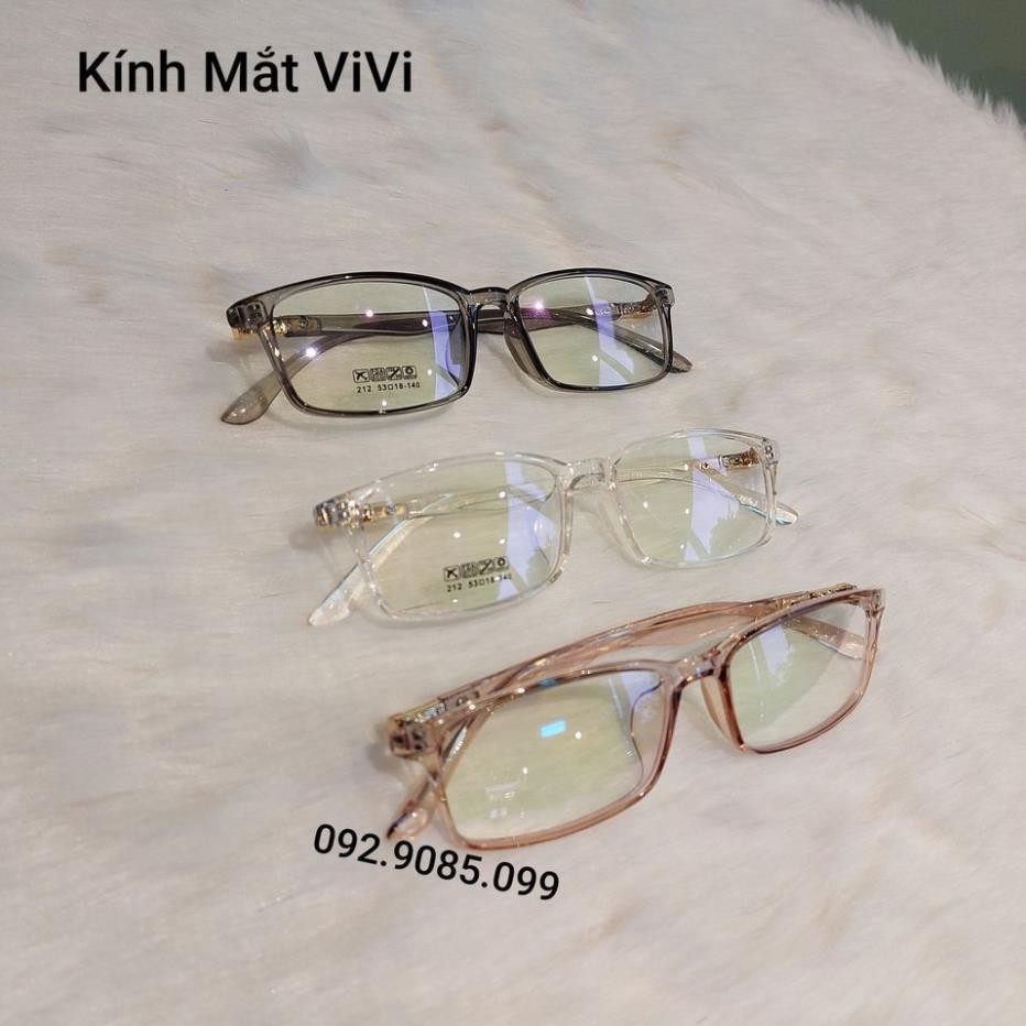 Gọng kính cận dẻo dáng vuông 212 - KÍNH THỜI TRANG 0 ĐỘ | BigBuy360 - bigbuy360.vn