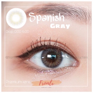 Kính áp tròng Spanish Gray (6 tháng)
