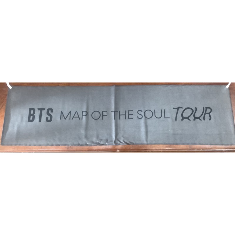 Spread Photo BTS Map Of The Soul Tour - Banner ảnh Slogan BTS - chất liệu vải