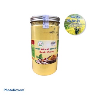 [TẶNG KHẨU TRANG SU] Tinh Bột Nghệ Đỏ Nếp Nguyên Chất Mạnh Hương 500G