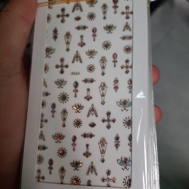 Sticker dán trang trí móng